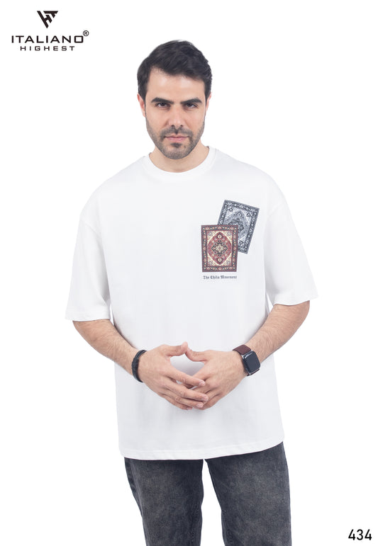 Men T-Shirt Italiano over size ITSH 434
