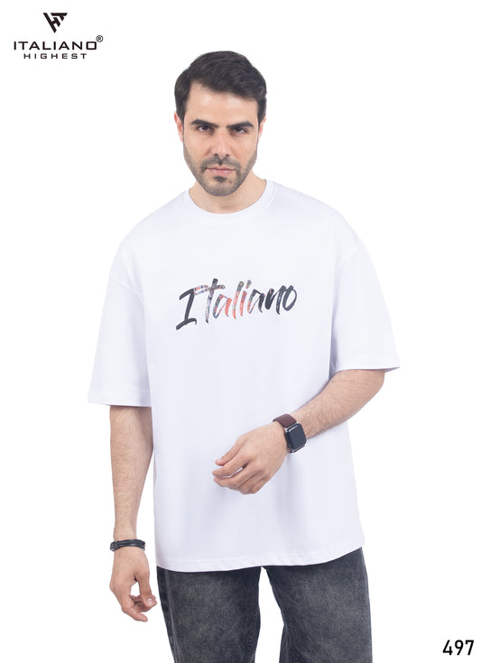 Men T-Shirt OverSize Italiano ITSH497