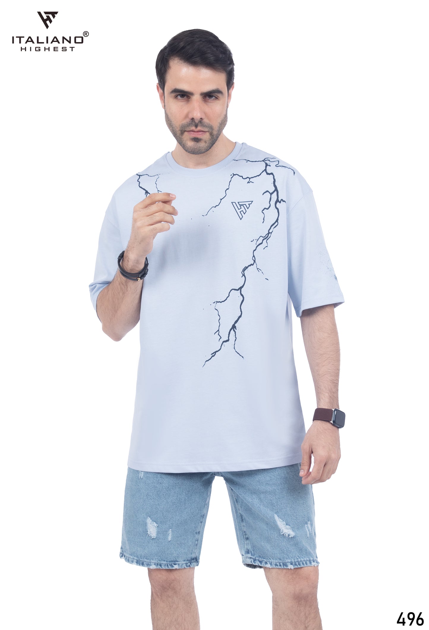 Men T-shirt Italiano TS 496