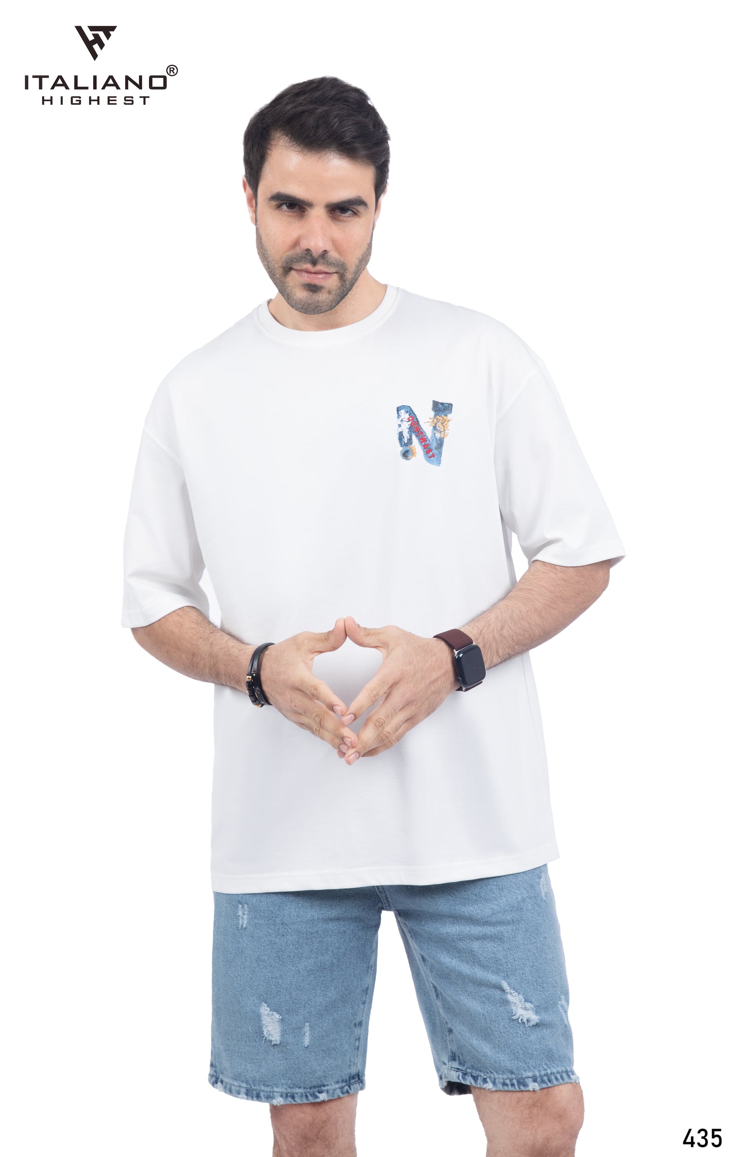 Men T-Shirt Italiano over size ITSH 435