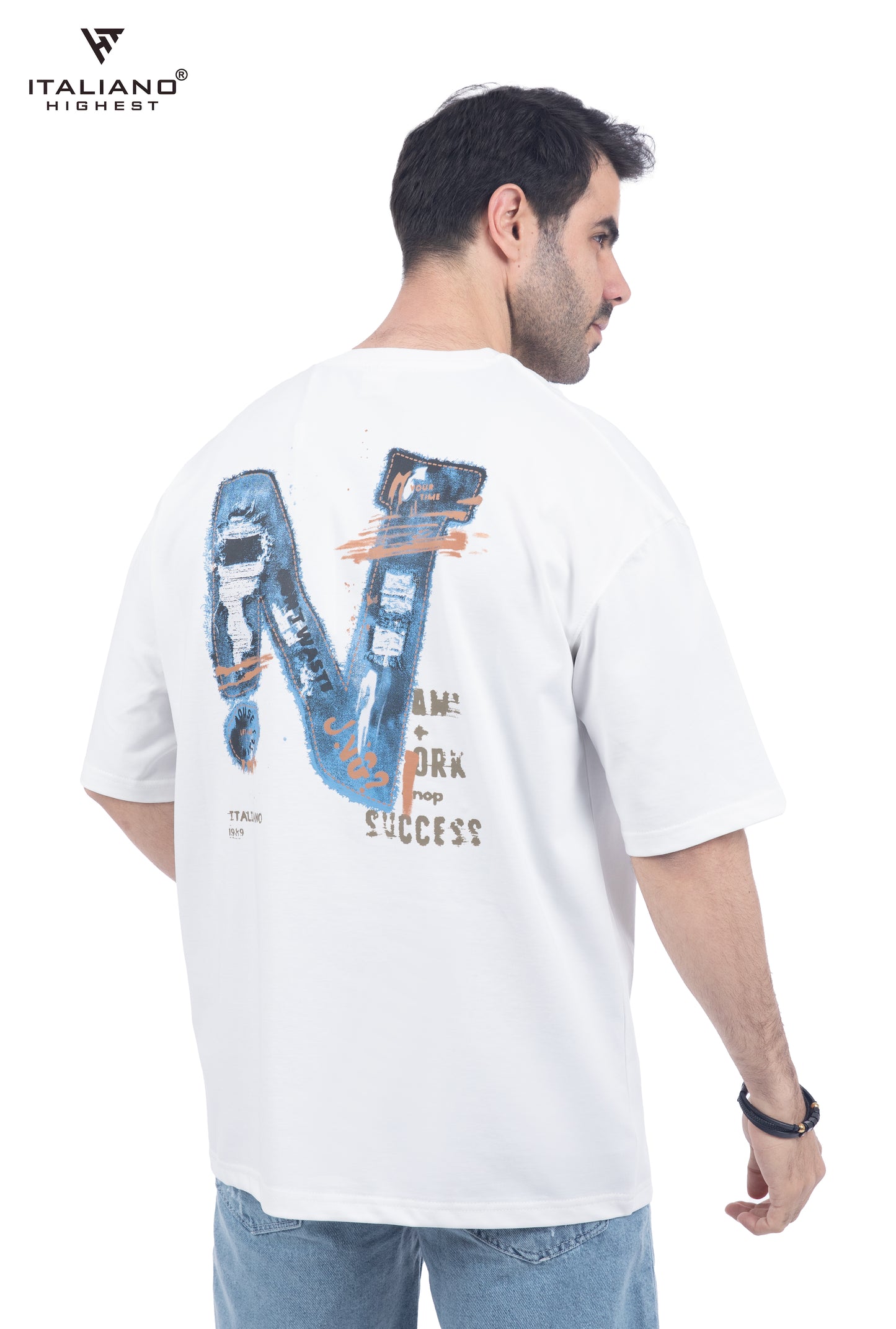 Men T-Shirt Italiano over size ITSH 435