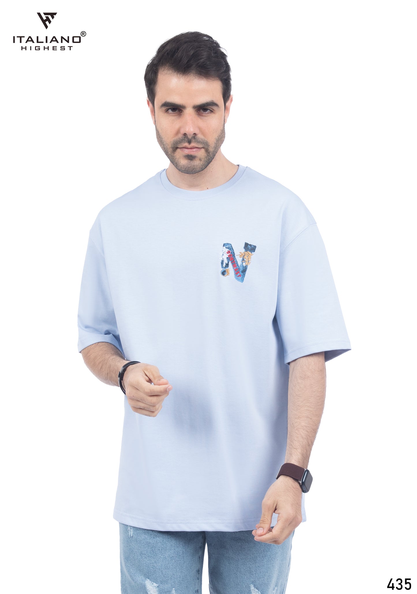 Men T-Shirt Italiano over size ITSH 435