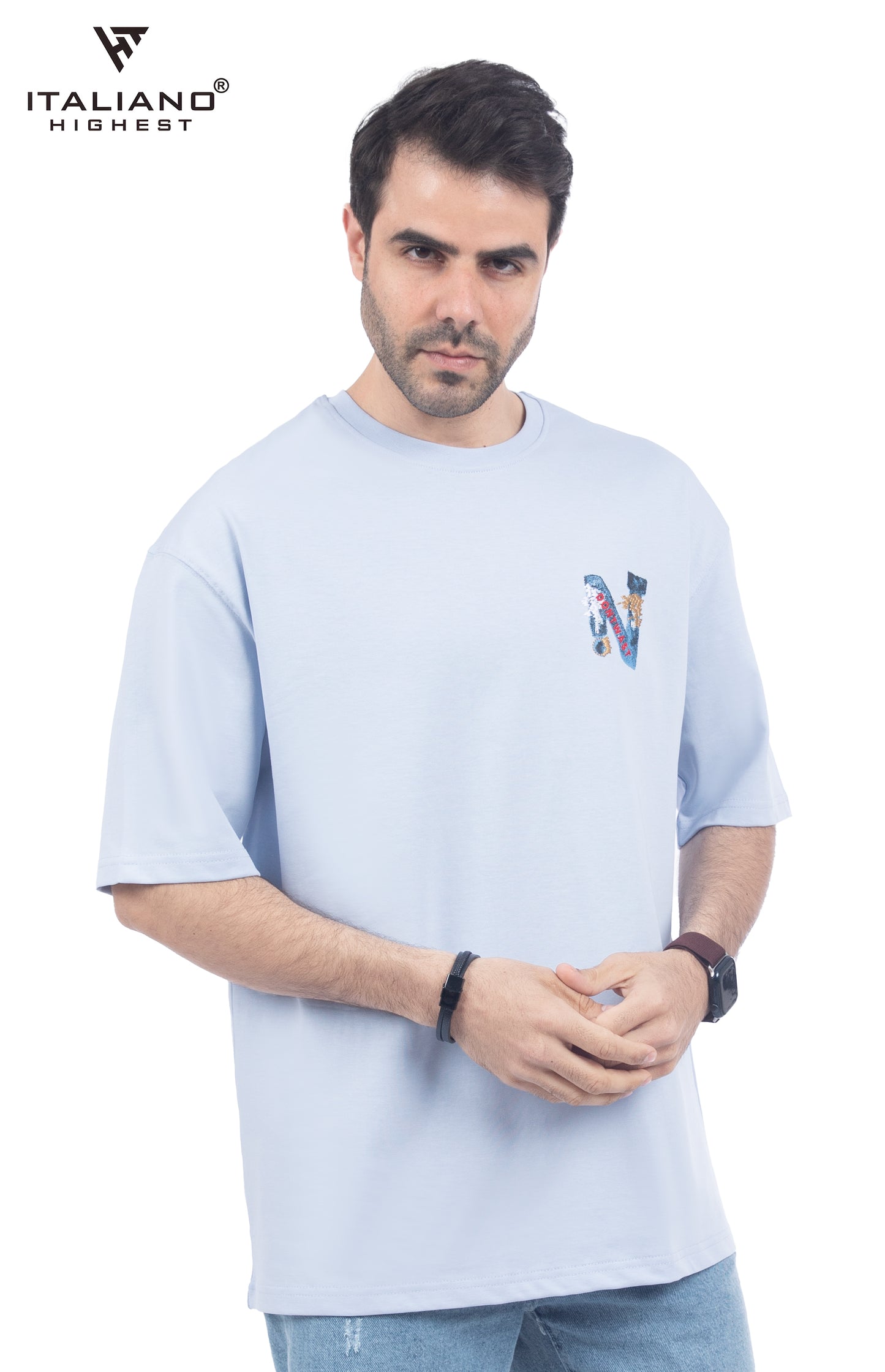 Men T-Shirt Italiano over size ITSH 435