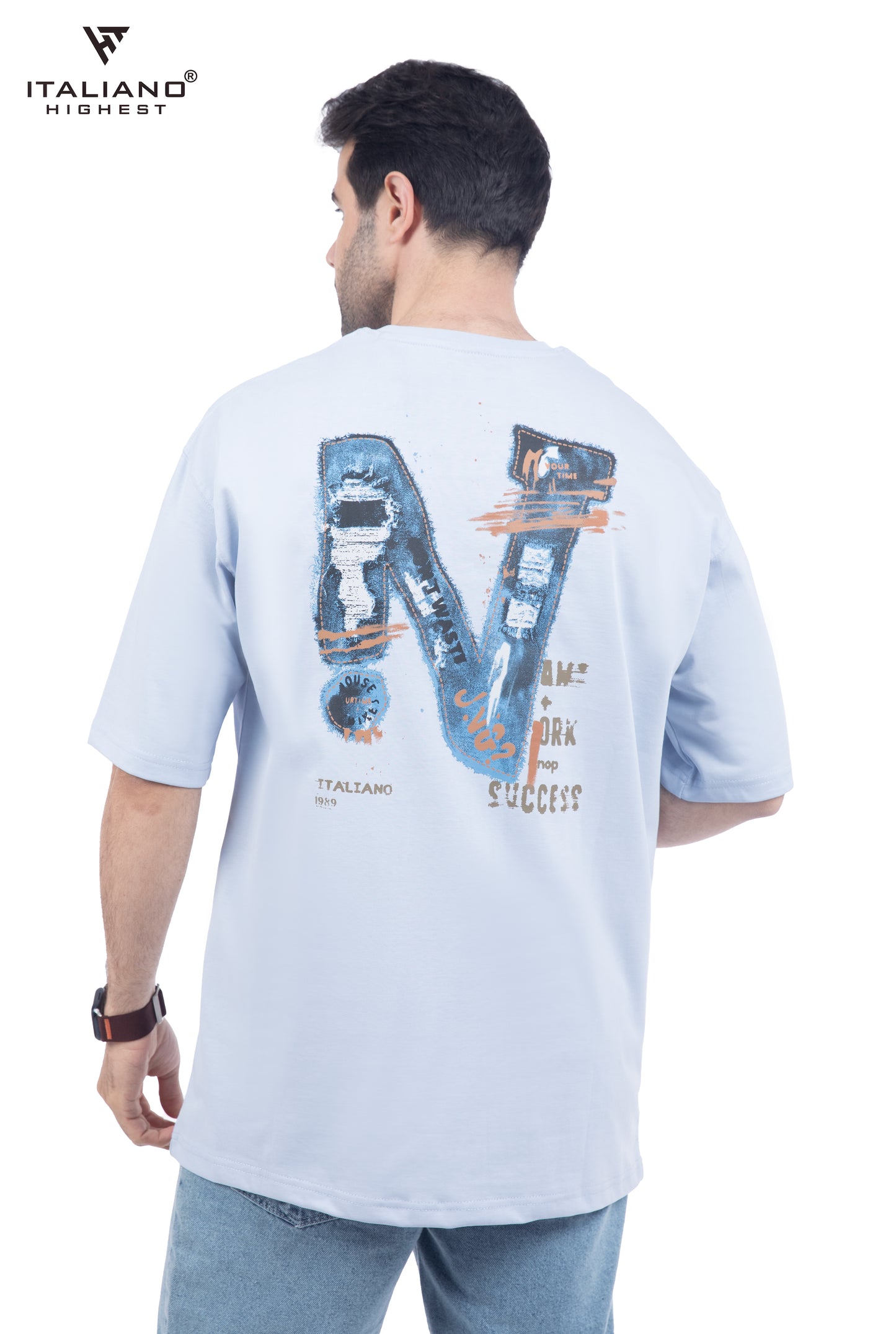 Men T-Shirt Italiano over size ITSH 435