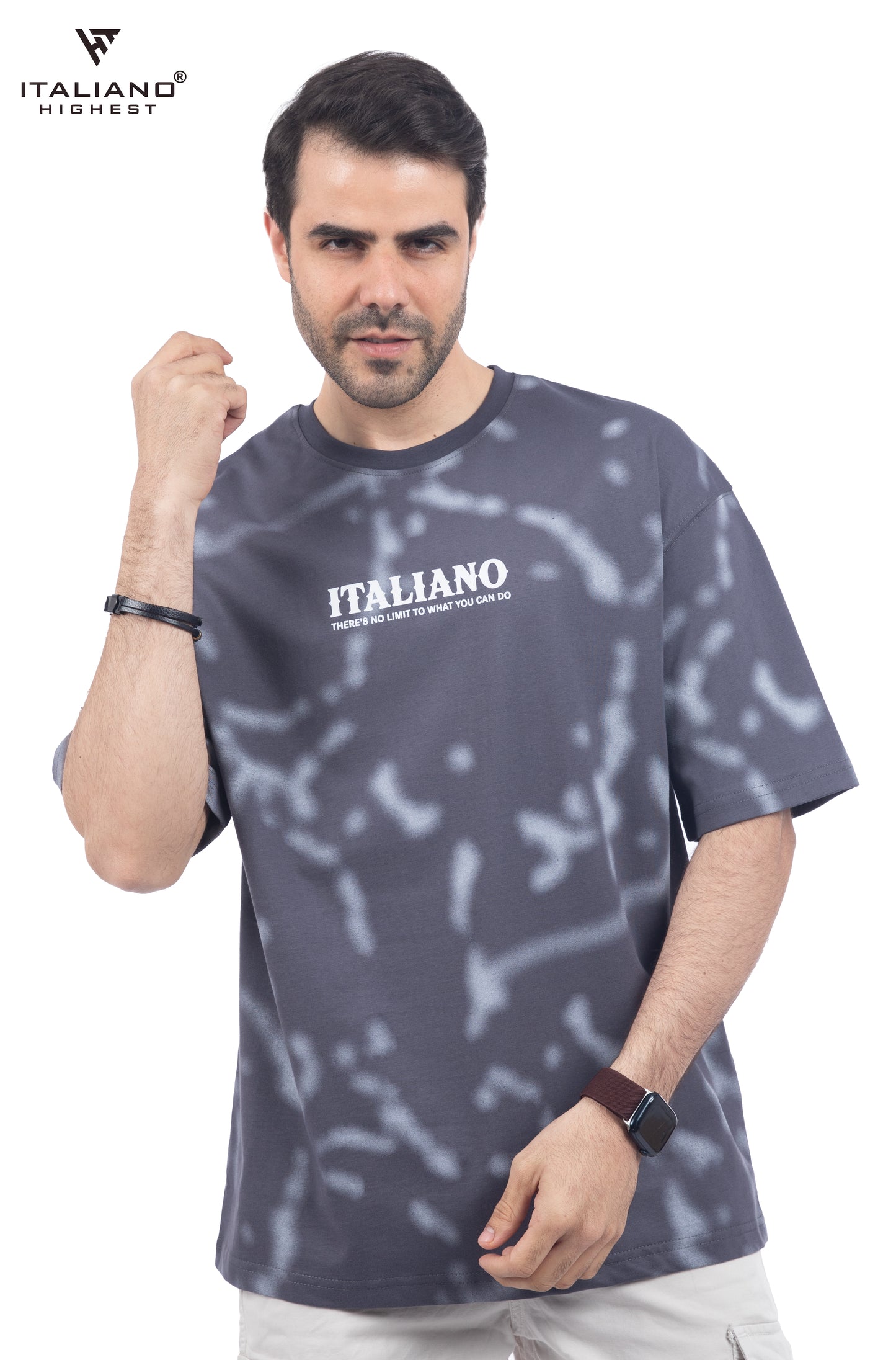 Men T-shirt Over size Italiano TS 451