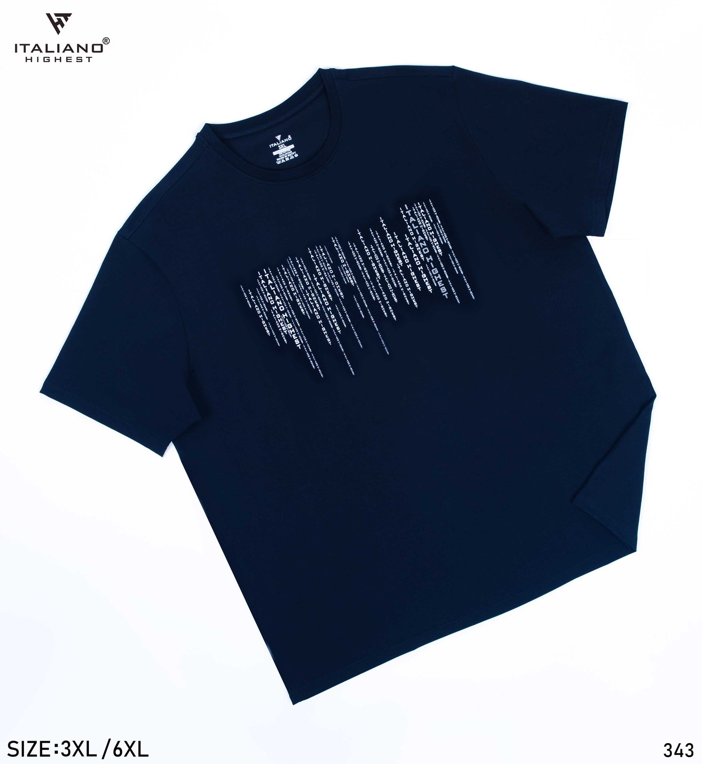 Men big size T-Shirt Italiano itsh 143