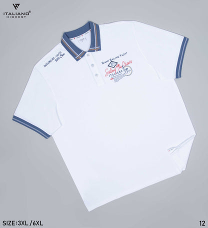 Men BigSize Polo T-Shirt Italiano ITSH012