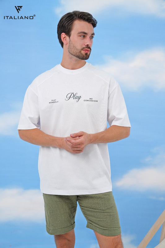 Men T-Shirt OverSize Italiano ITSH 1177