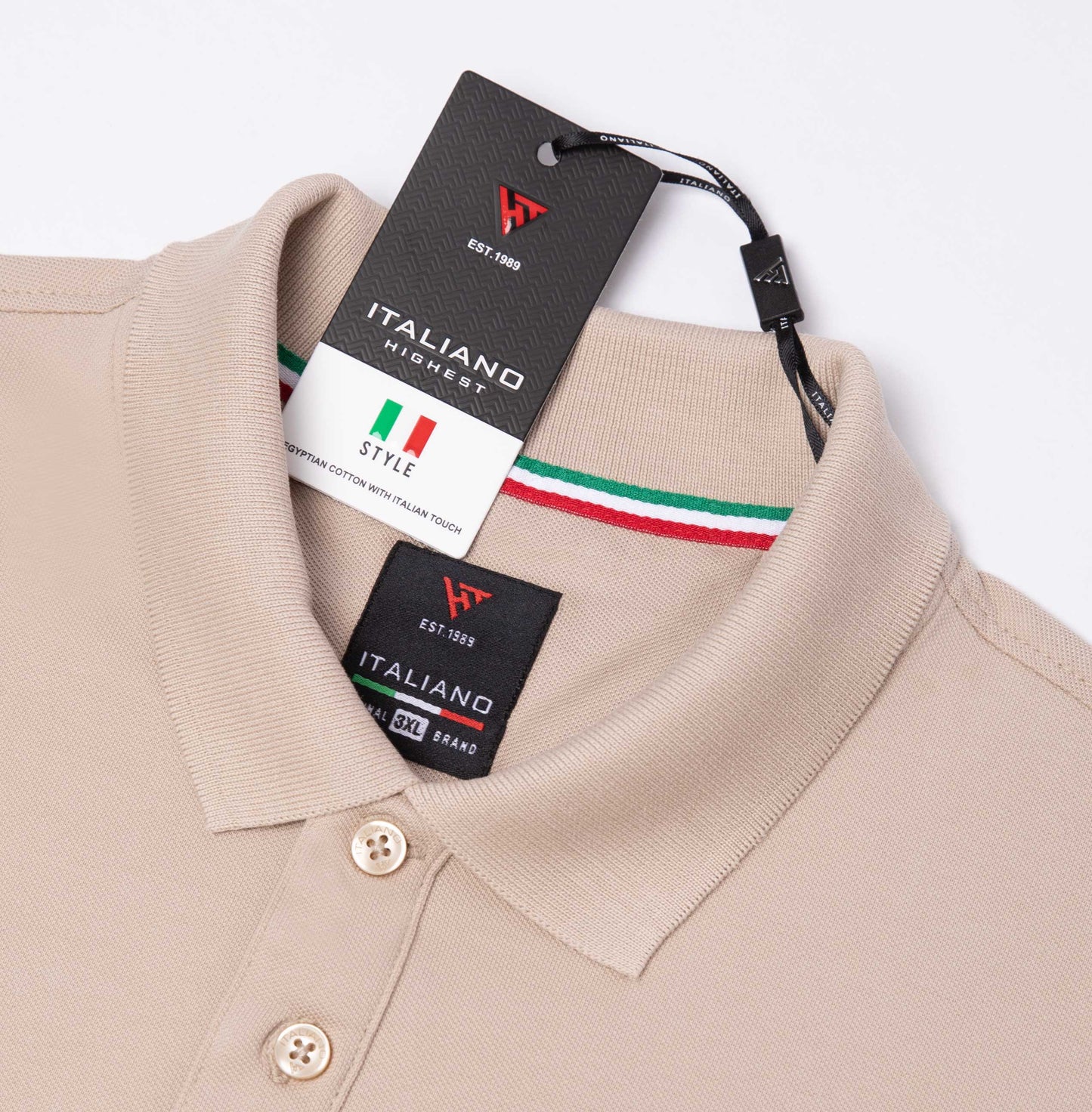 Men Polo Bigsize T-Shirt Italiano ITSH321