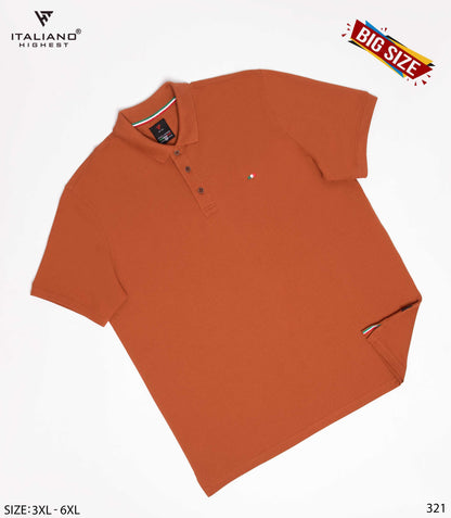 Men Polo Bigsize T-Shirt Italiano ITSH321