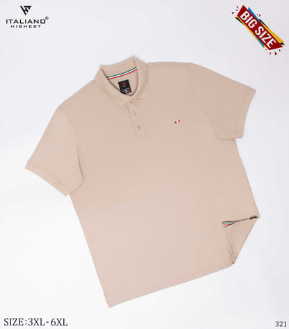 Men Polo Bigsize T-Shirt Italiano ITSH321