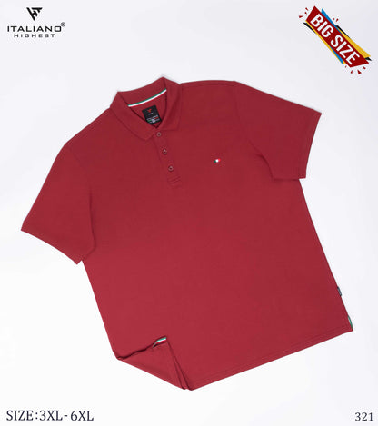 Men Polo Bigsize T-Shirt Italiano ITSH321