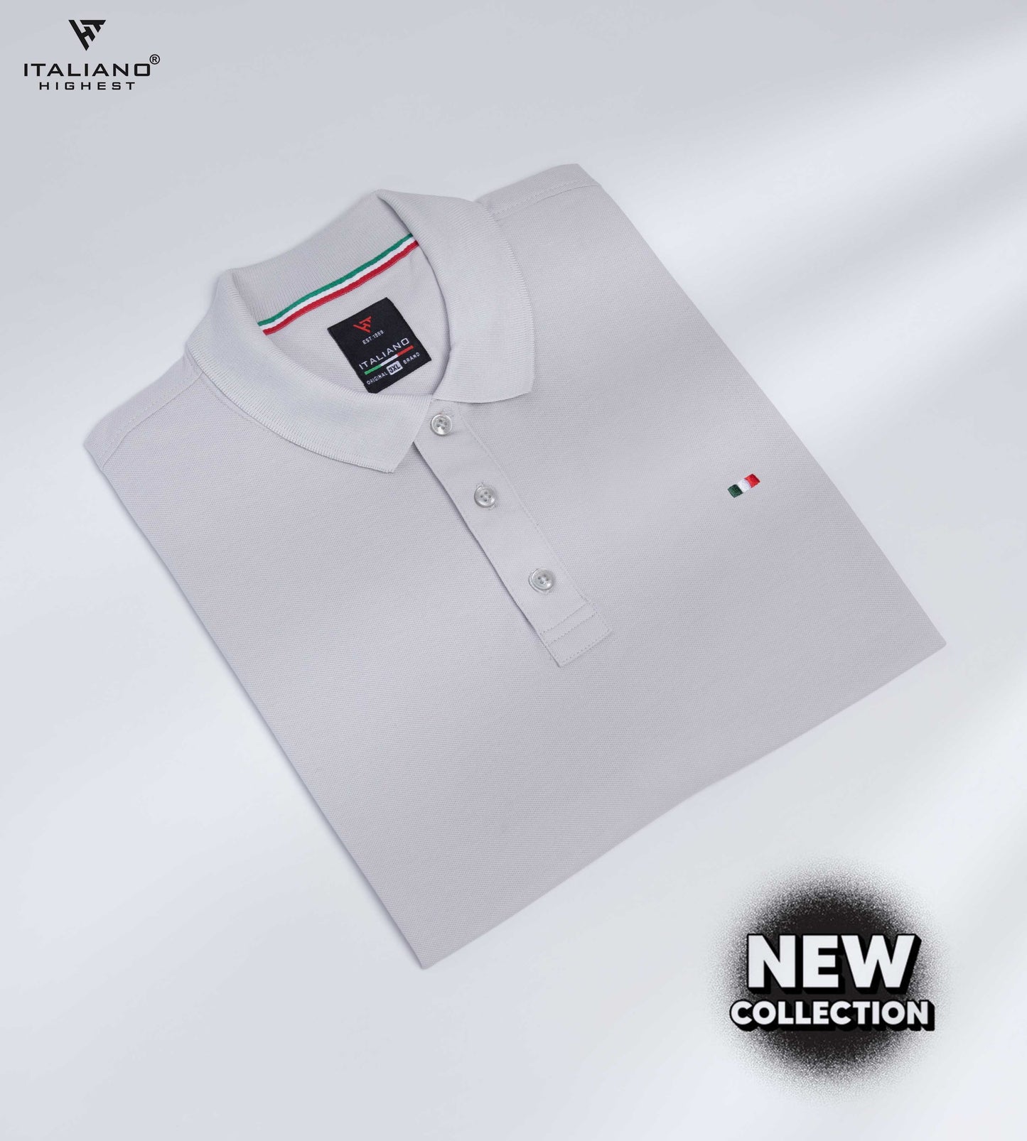 Men Polo Bigsize T-Shirt Italiano ITSH321