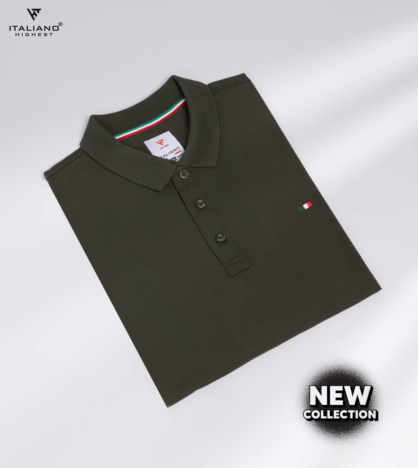 Men Polo Bigsize T-Shirt Italiano ITSH321