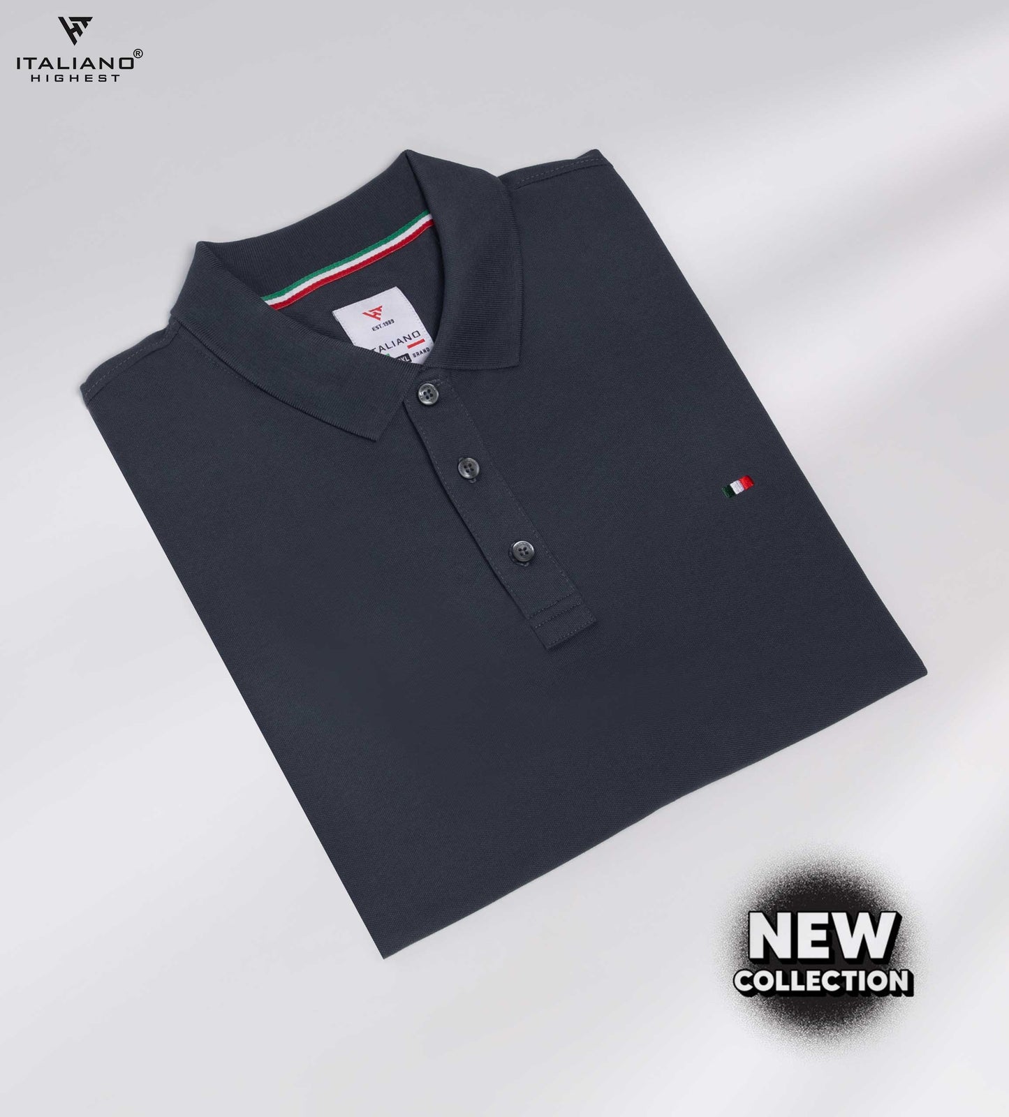 Men Polo Bigsize T-Shirt Italiano ITSH321