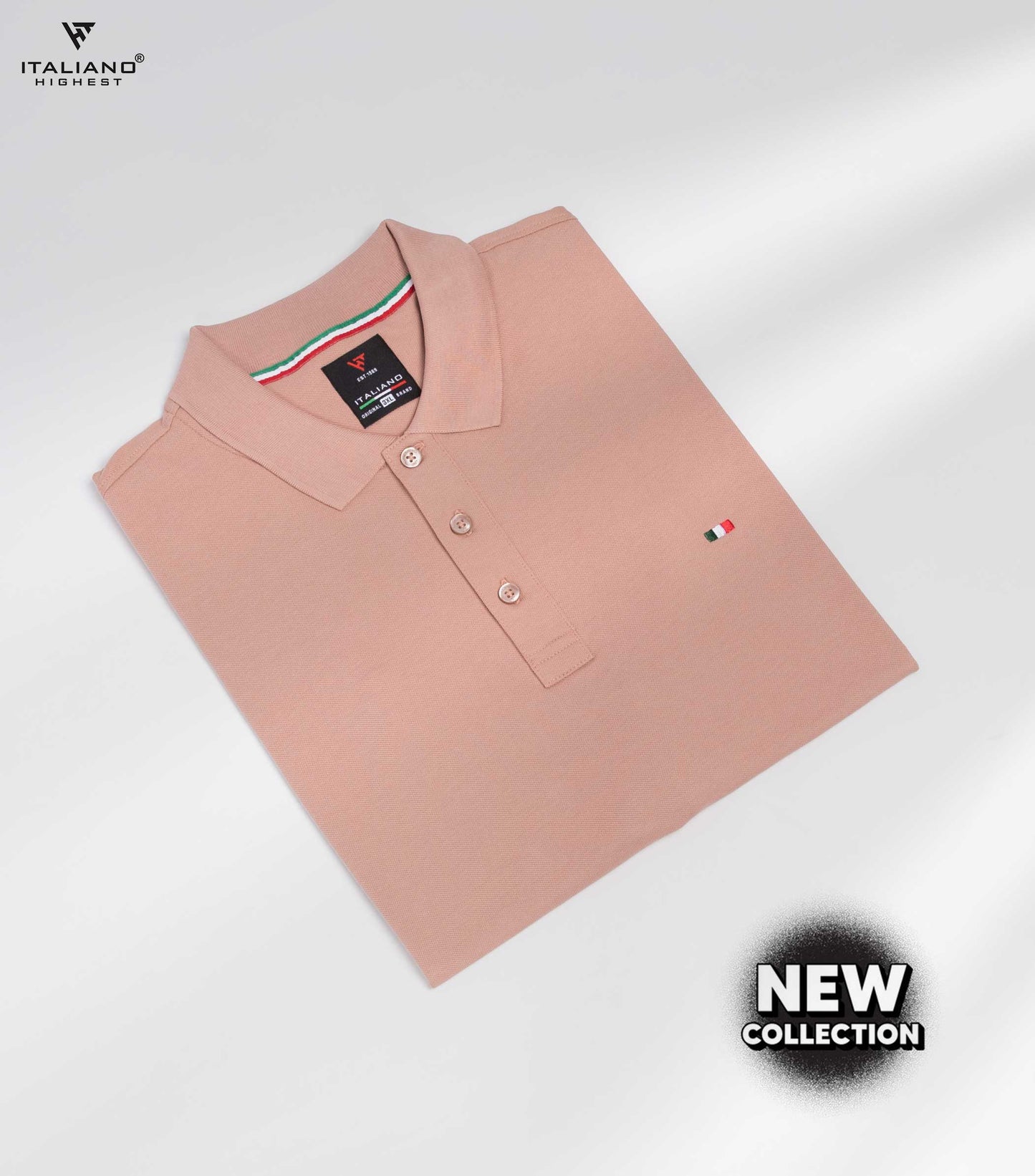 Men Polo Bigsize T-Shirt Italiano ITSH321