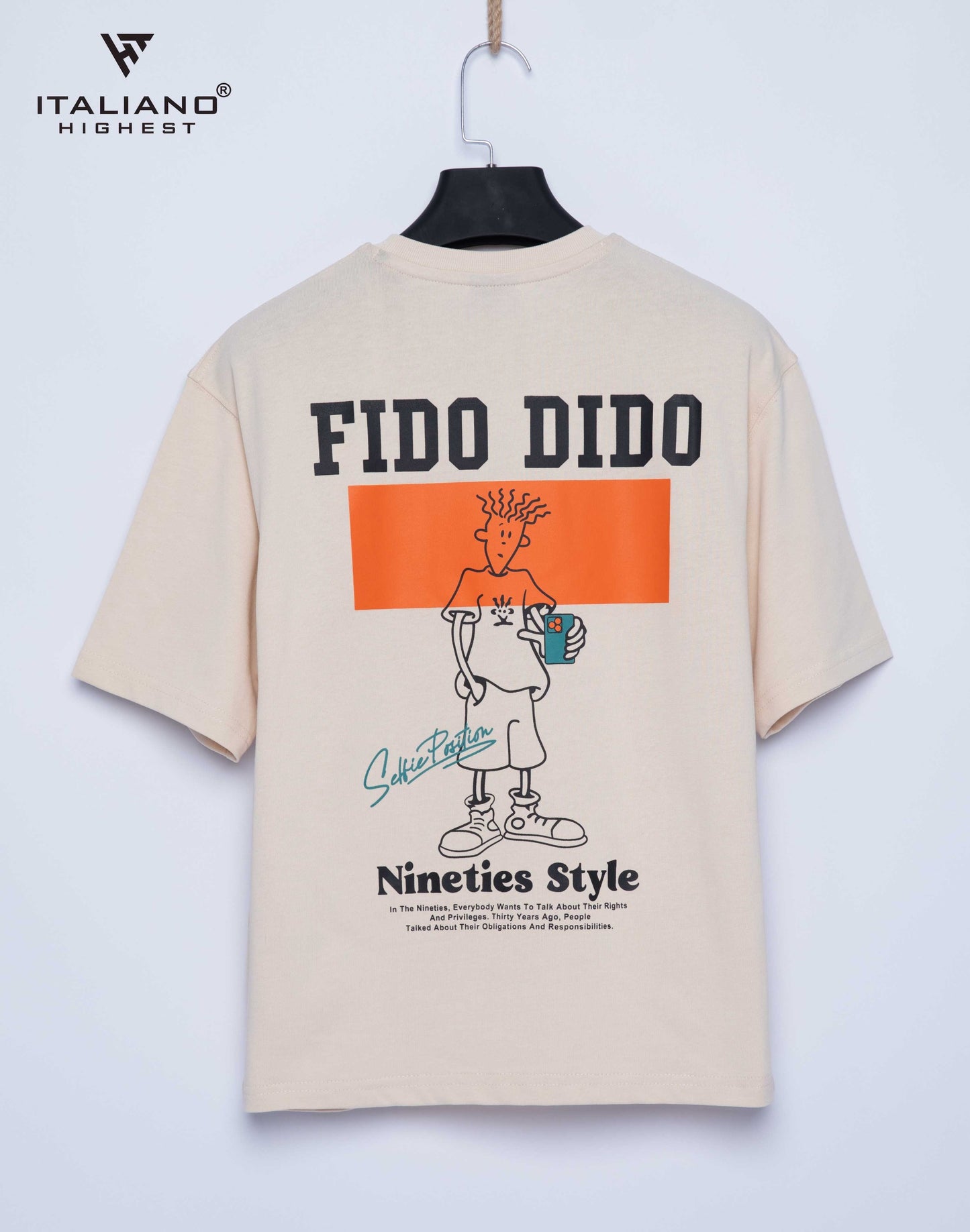 Boys T-Shirt OverSize Italiano ITSH173
