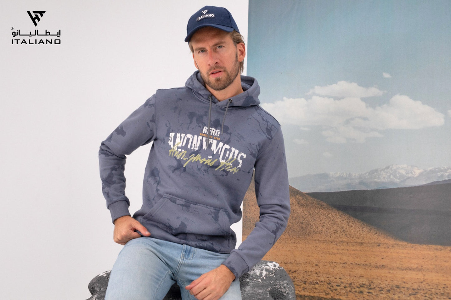 Men Hoodie T-Shirt ITHO 158