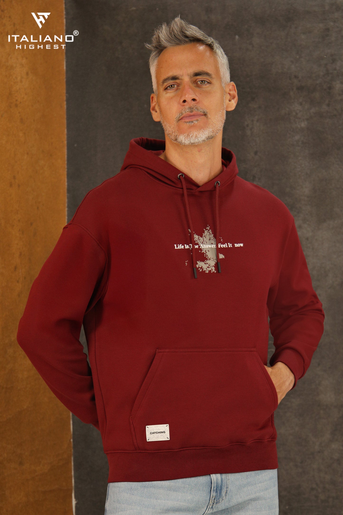 Men BigSize Hoodie ITBH1639