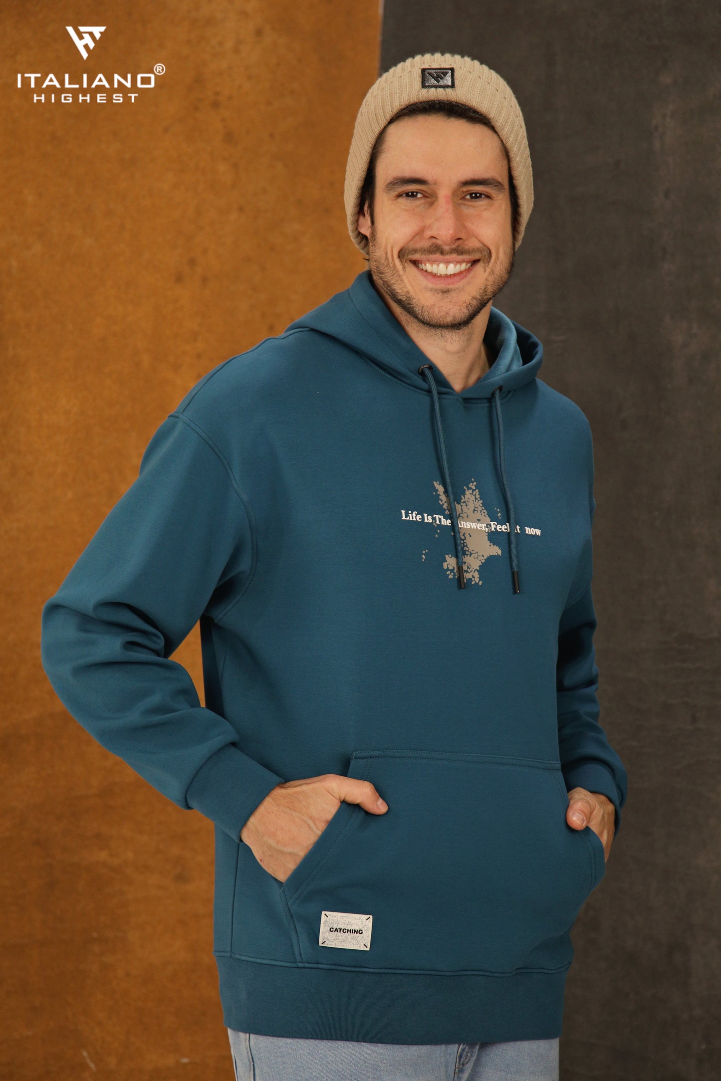 Men BigSize Hoodie ITBH1639