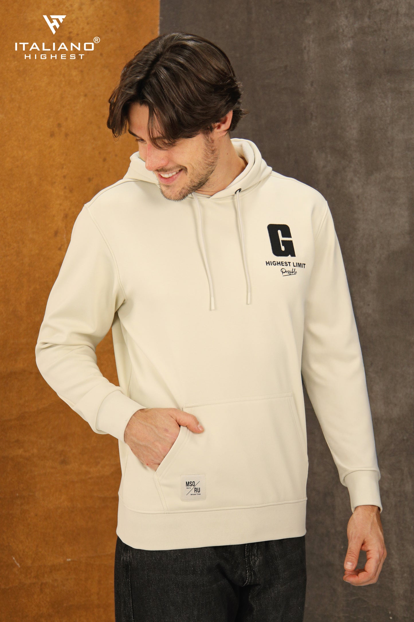 Men BigSize Hoodie ITBH1573