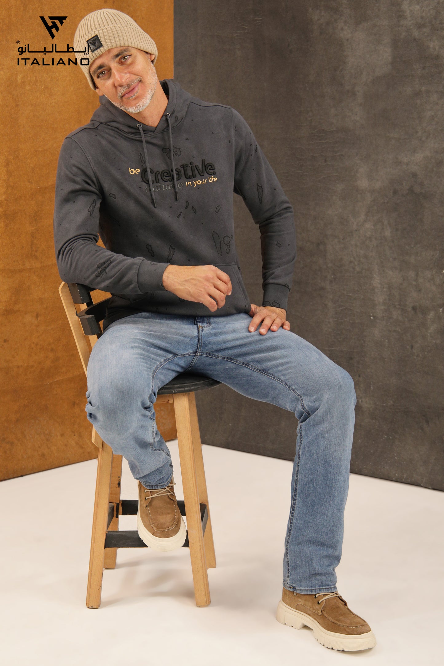 Men Hoodie T-Shirt ITHO 120