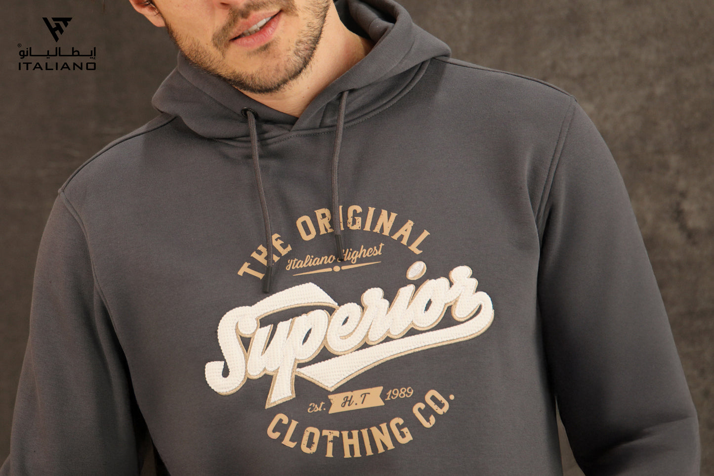 Men Hoodie T-Shirt ITHO41