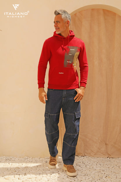 Men Hoodie T-Shirt ITHO54