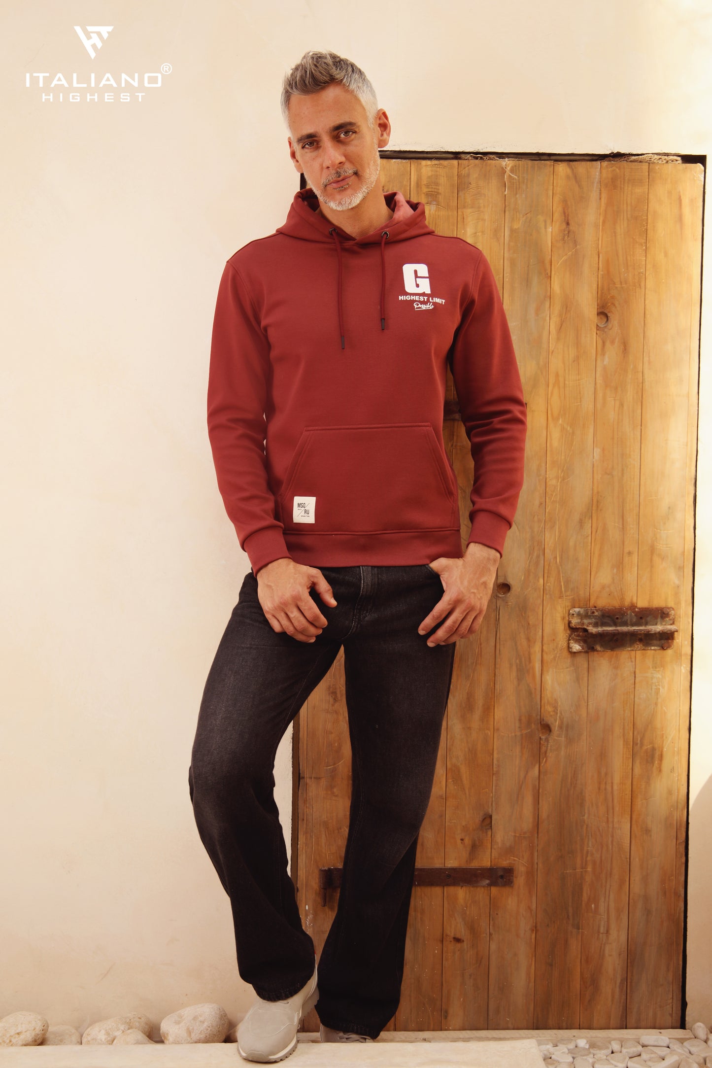 Men BigSize Hoodie ITBH1573