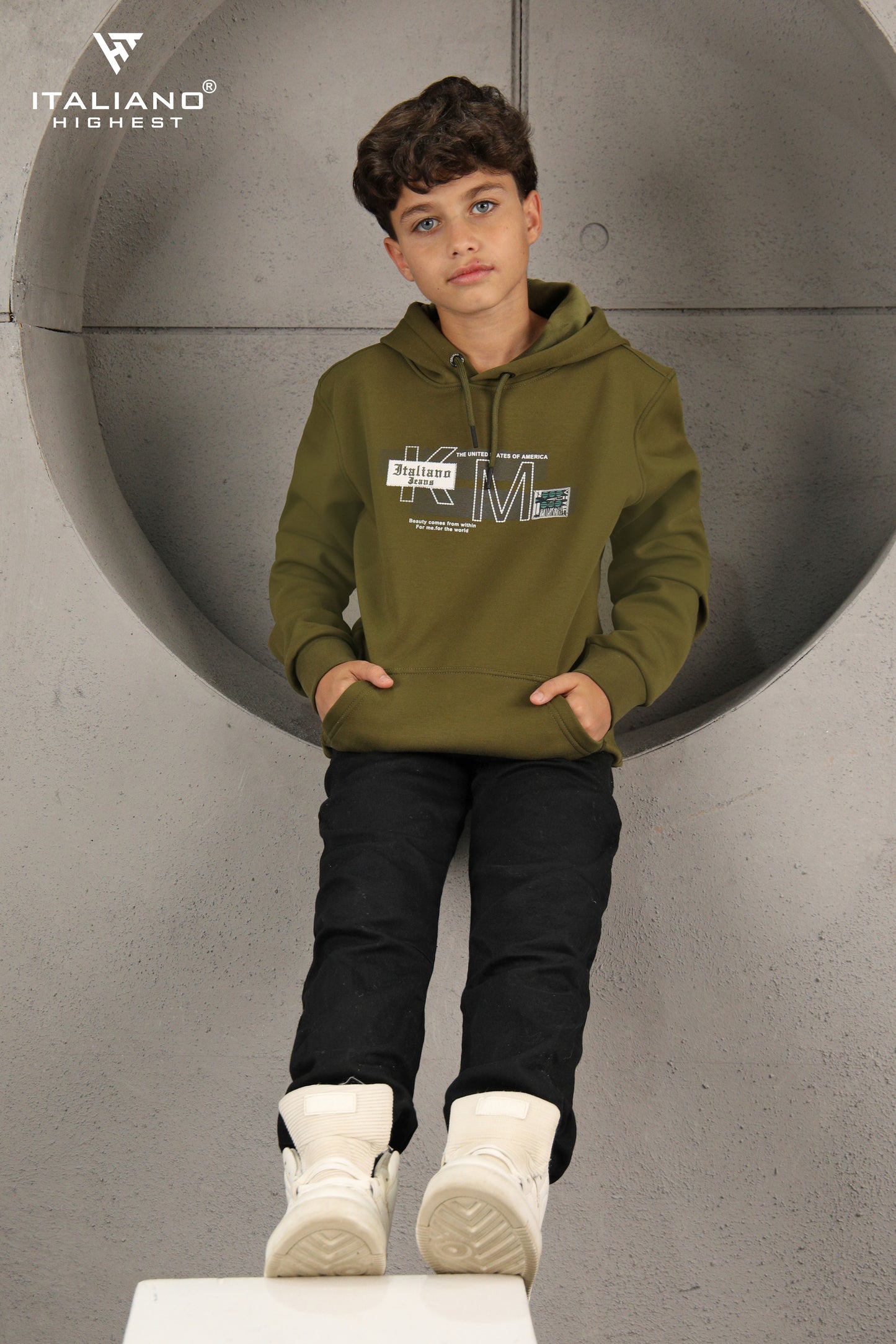 Boys Hoodie T-Shirt ITHO1562