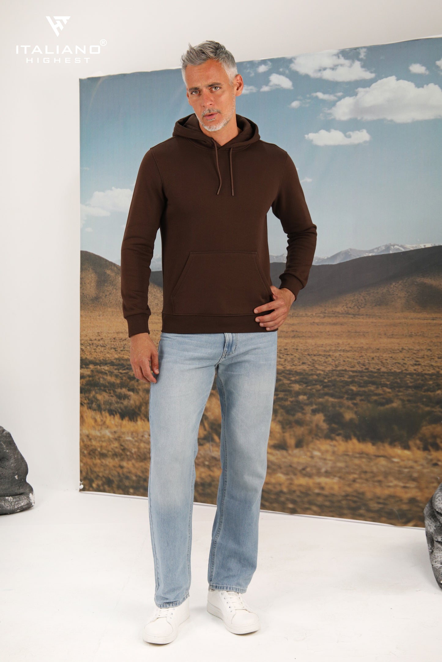 Men BigSize Hoodie ITBH06