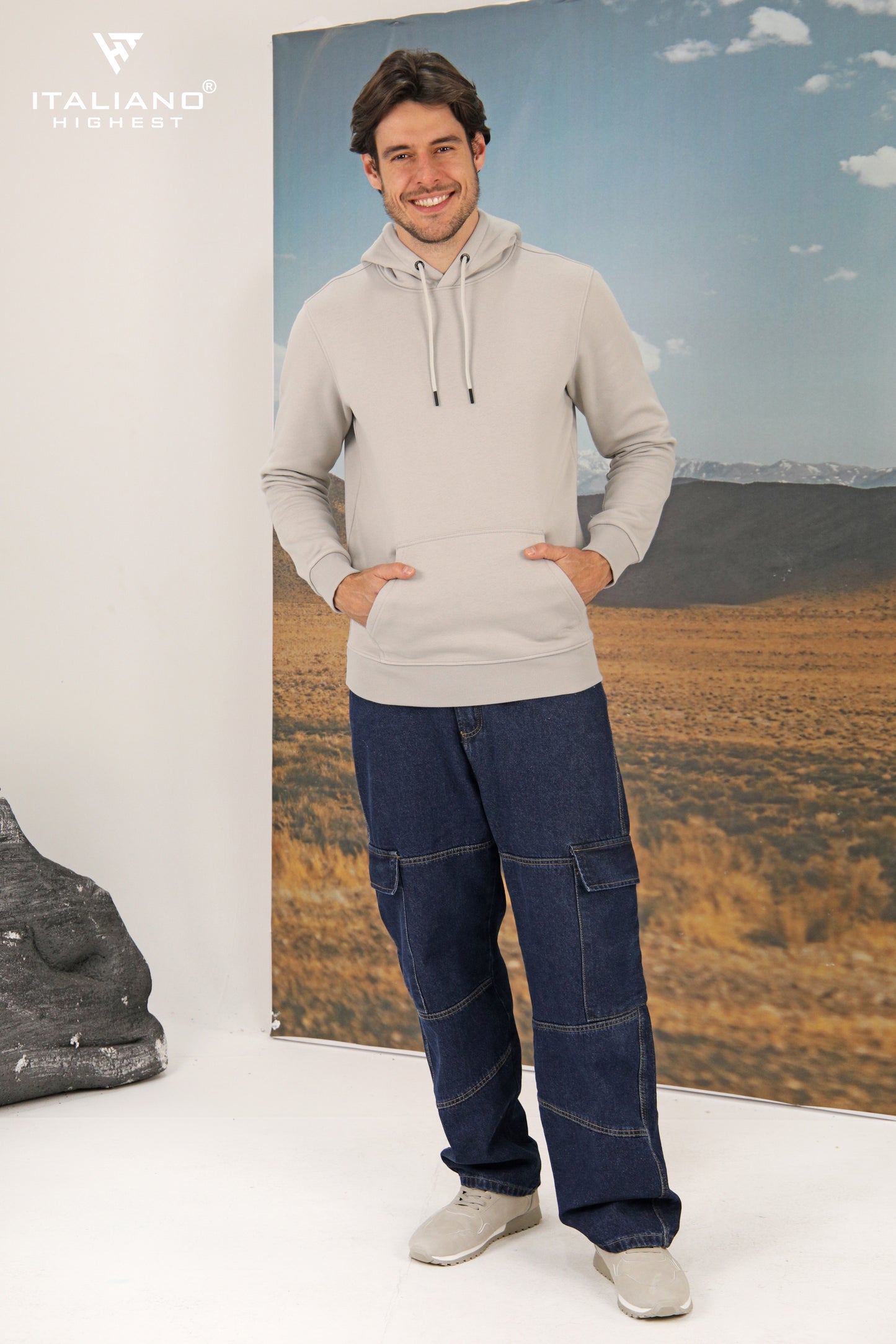 Men Hoodie T-Shirt ITHO05