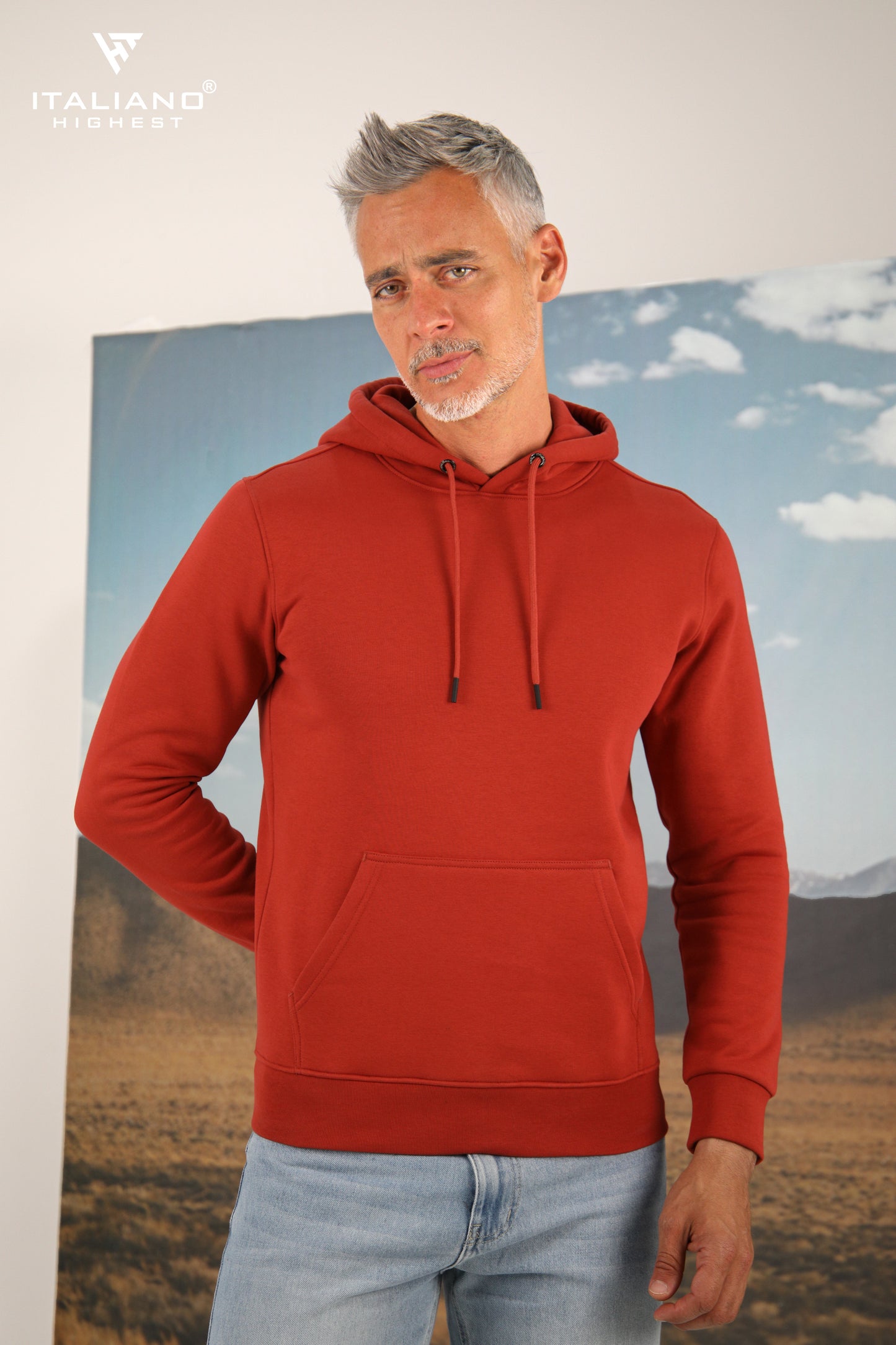 Men BigSize Hoodie ITBH06