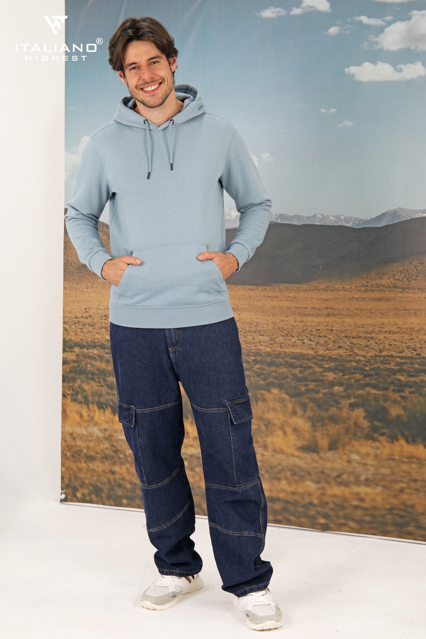 Men Hoodie T-Shirt ITHO05