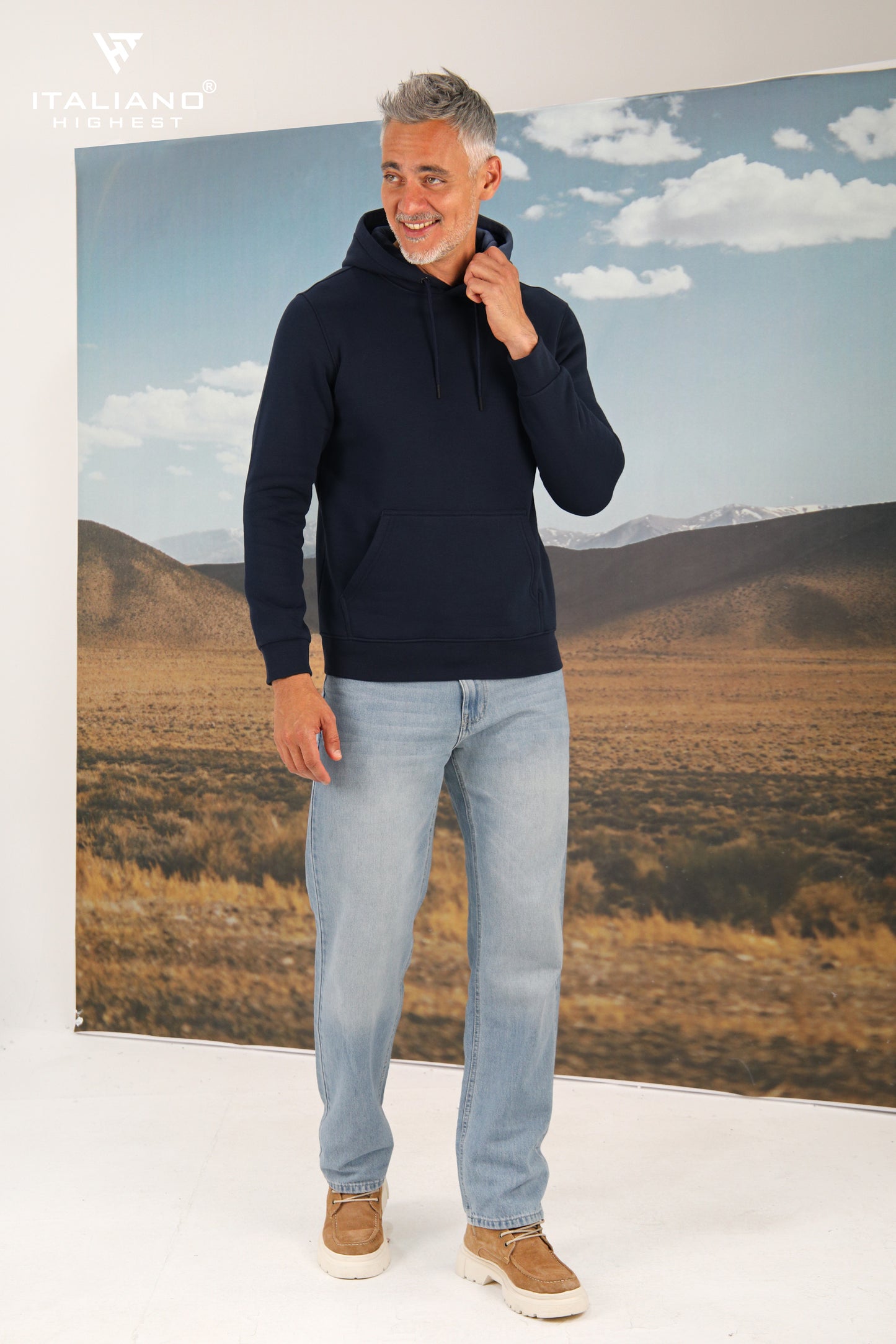 Men BigSize Hoodie ITBH06