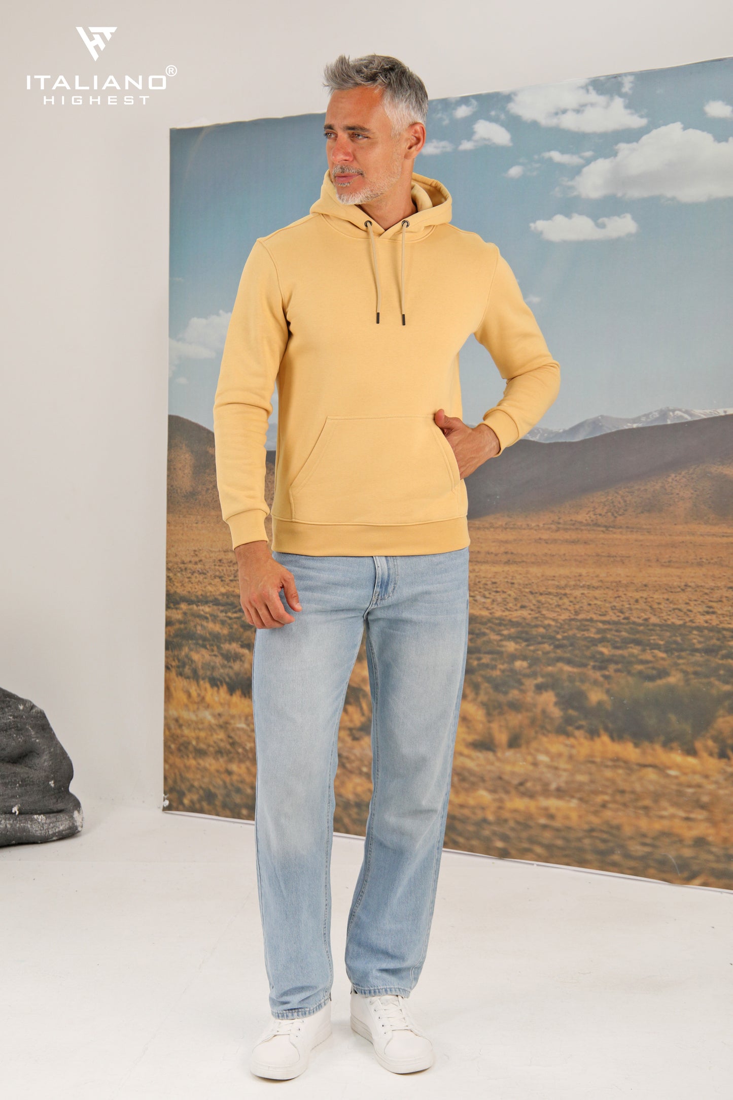 Men BigSize Hoodie ITBH06