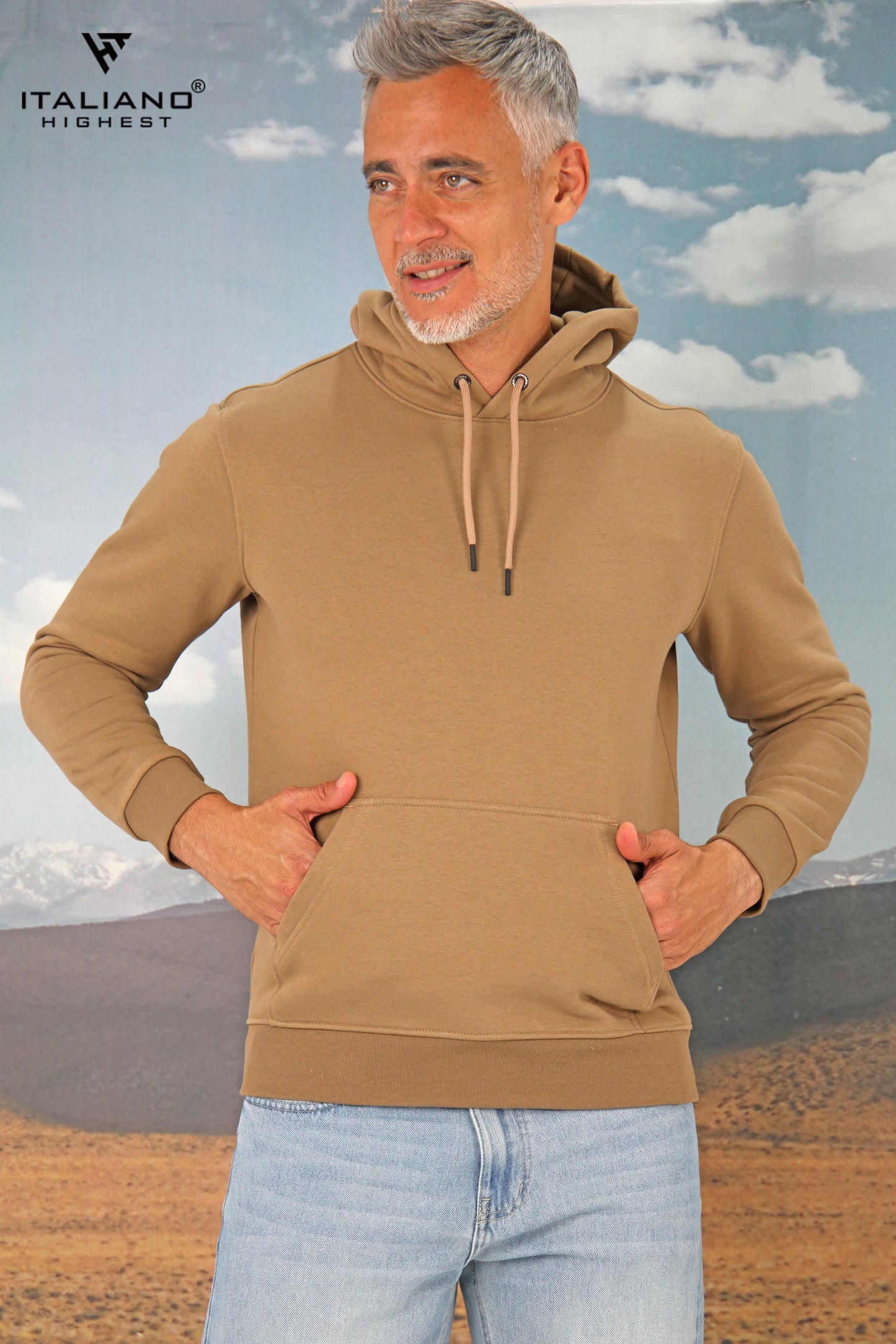 Men Hoodie T-Shirt ITHO05