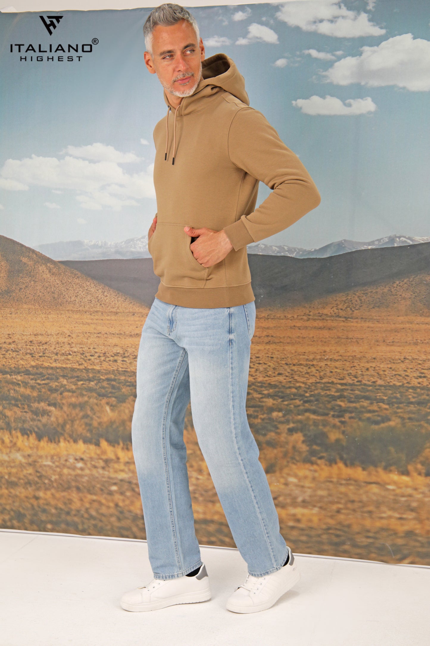 Men Hoodie T-Shirt ITHO05