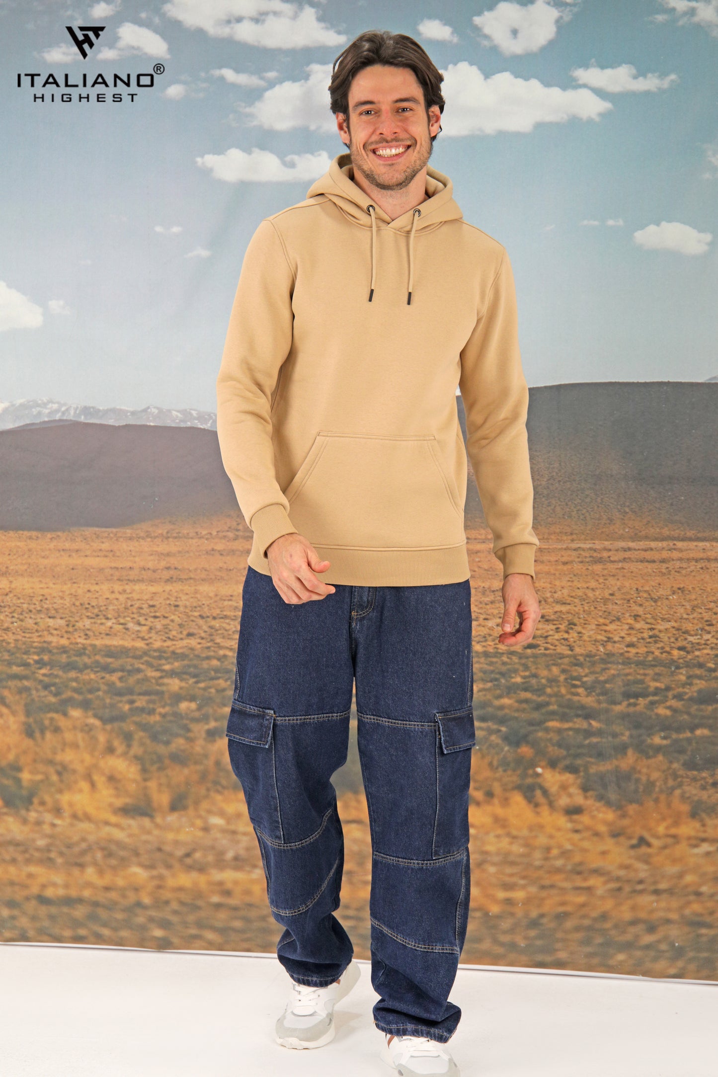 Men BigSize Hoodie ITBH06