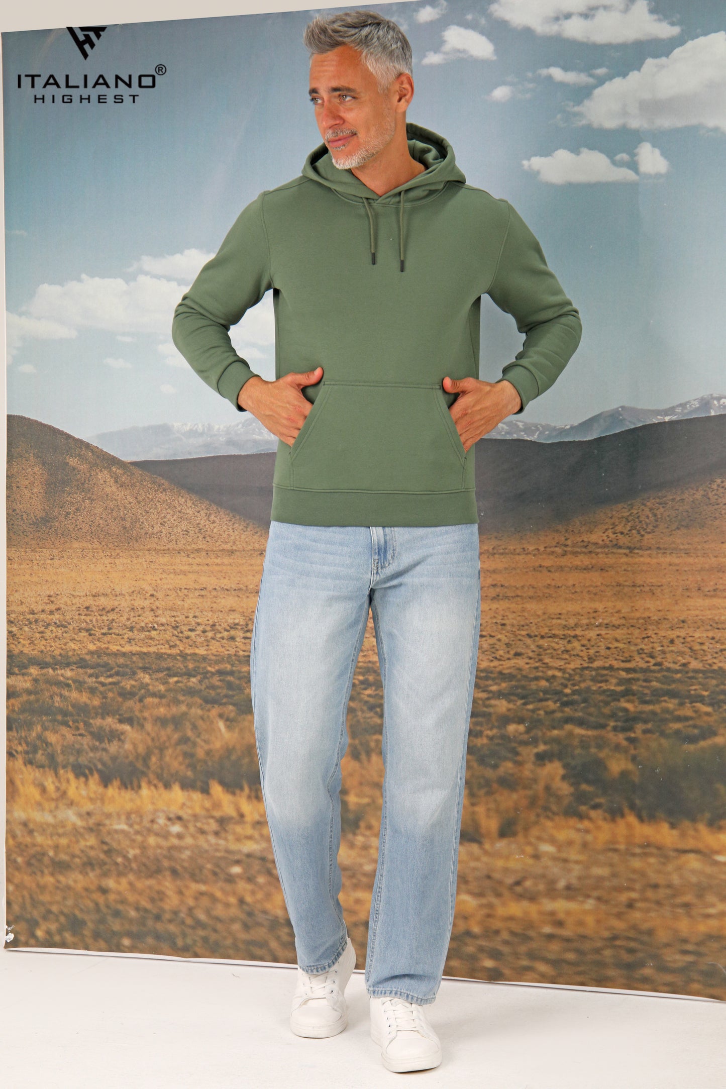 Men BigSize Hoodie ITBH06