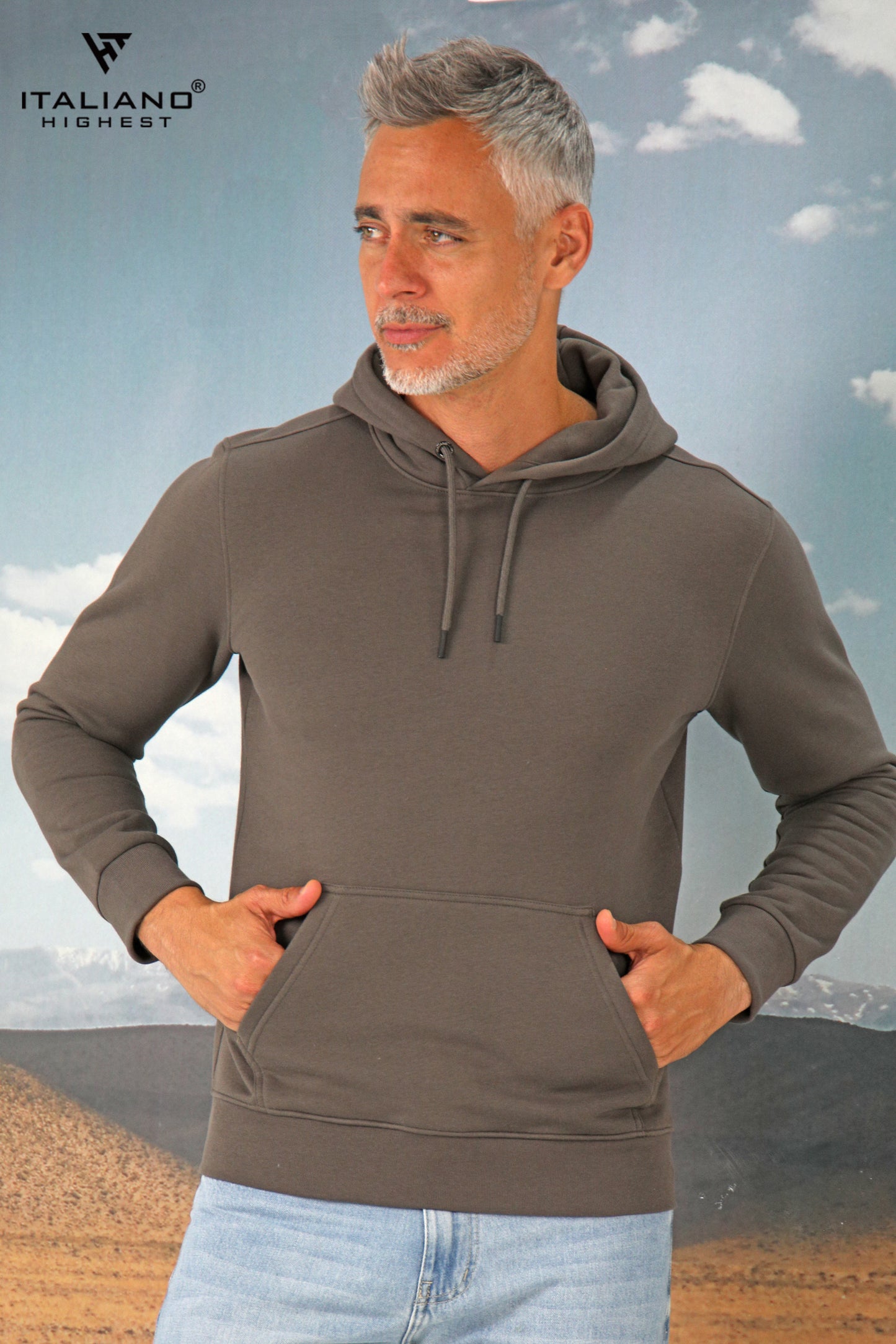 Men BigSize Hoodie ITBH06