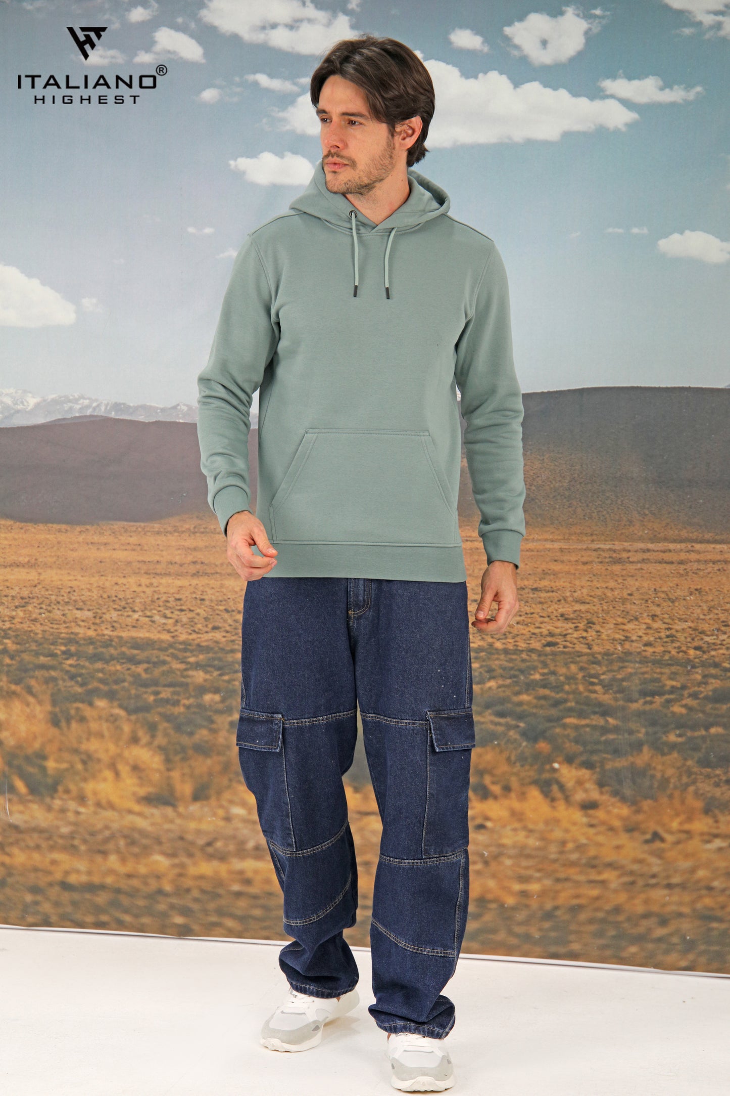 Men BigSize Hoodie ITBH06