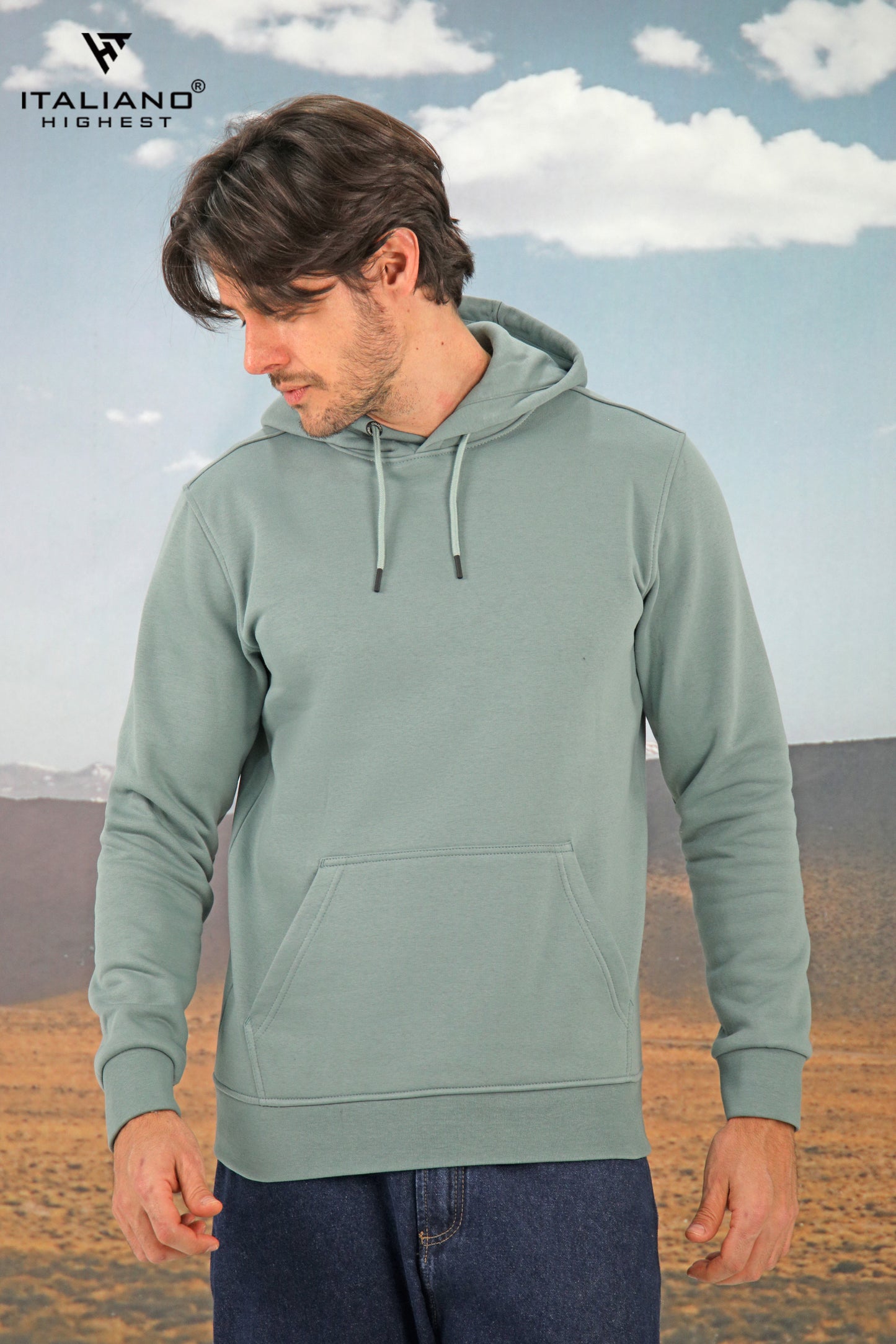 Men BigSize Hoodie ITBH06