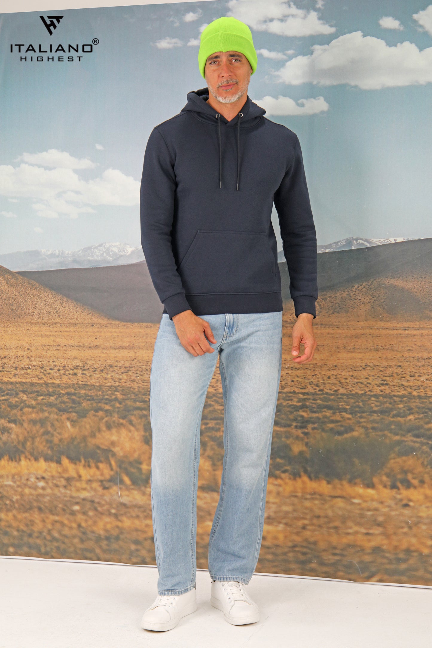 Men BigSize Hoodie ITBH06