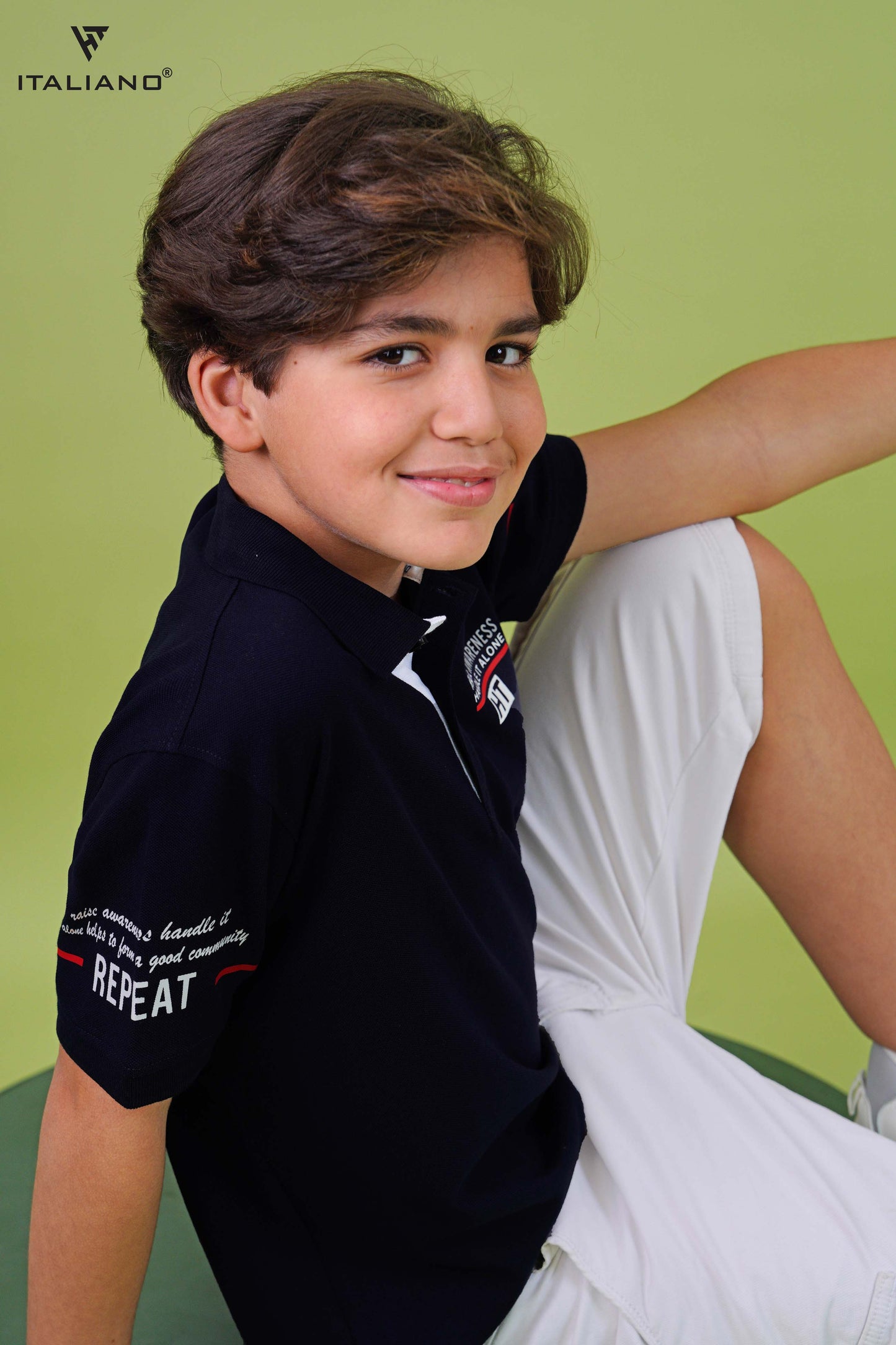 Boys Polo T-Shirt Italiano ITSH50