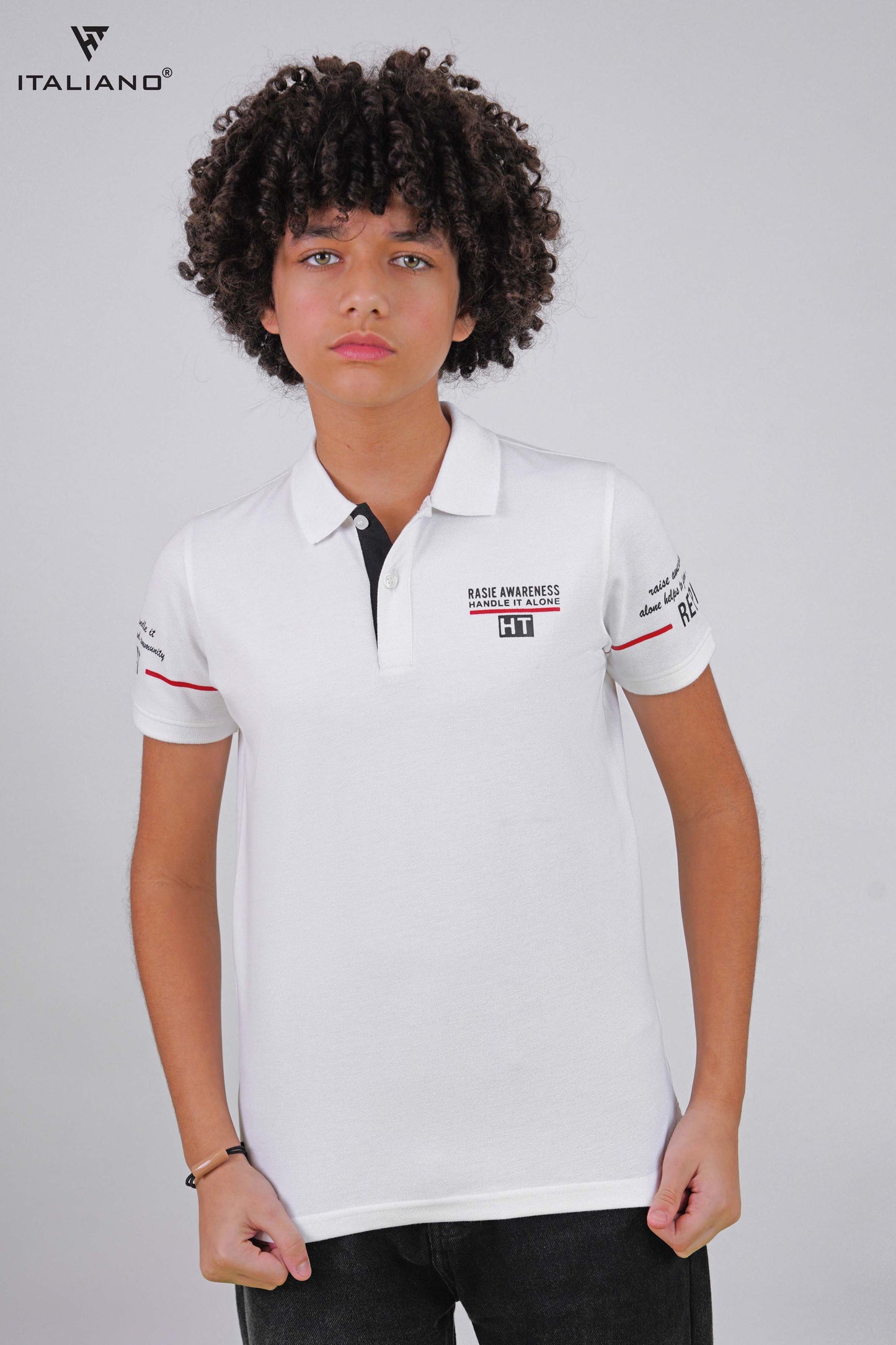 Boys Polo T-Shirt Italiano ITSH50