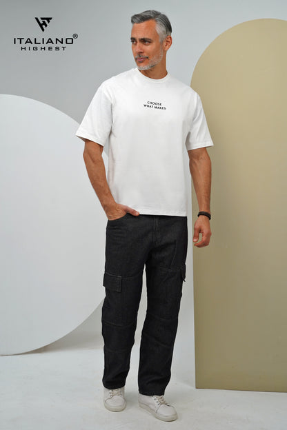 Men T-Shirt OverSize Italiano ITSH 1150
