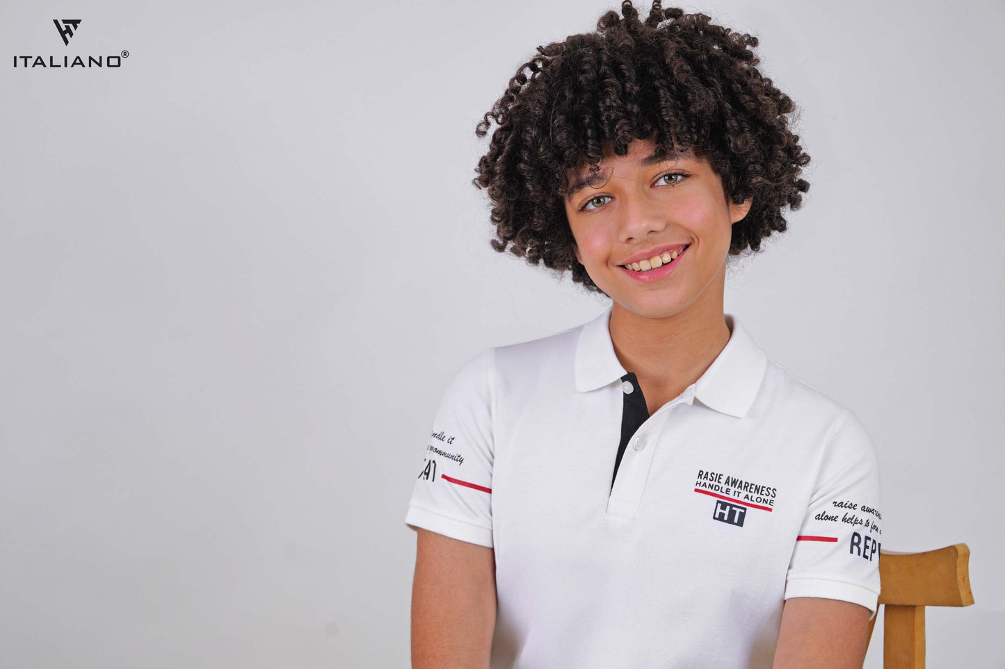 Boys Polo T-Shirt Italiano ITSH50
