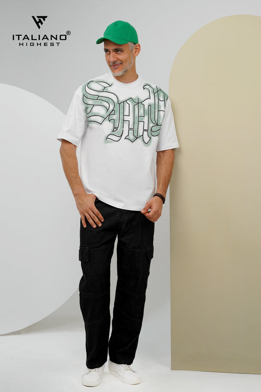 Men T-Shirt OverSize Italiano ITSH1147