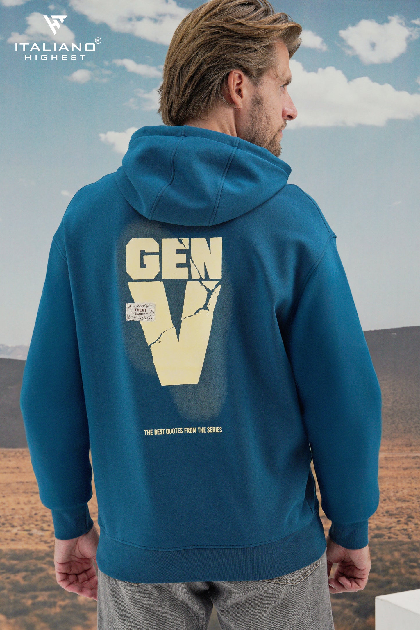 Men OverSize Hoodie ITHO 1653